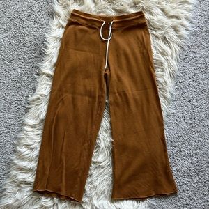 Organic Thermal Wide Leg Pant